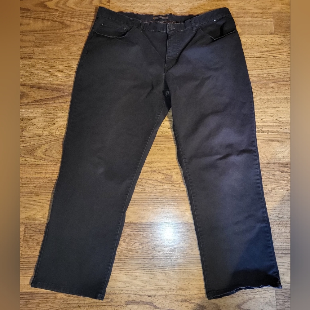 Outdoor Life Men's Hiking Pants 38x30 Canvas Brown Straight Leg